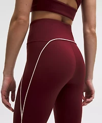 Wunder Train No-Line Piped High-Rise Tight 25"