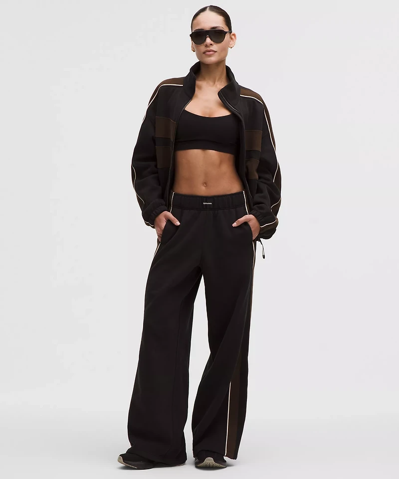Women's Steady State Oversized Track Pant *Stripe