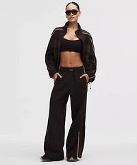 Women's Steady State Oversized Track Pant *Stripe
