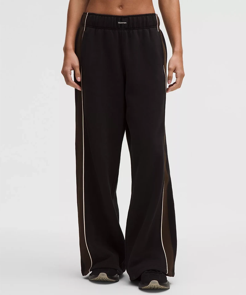 Women's Steady State Oversized Track Pant *Stripe