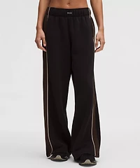 Women's Steady State Oversized Track Pant *Stripe