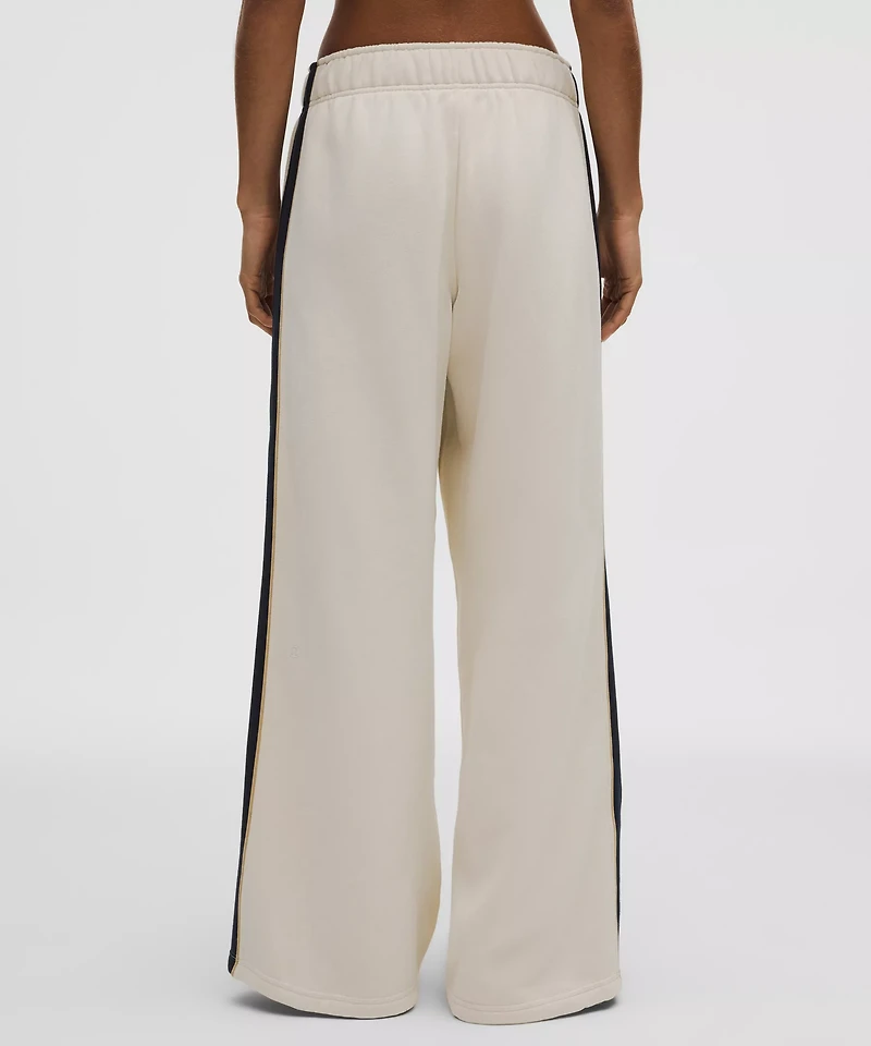 Women's Steady State Oversized Track Pant *Stripe