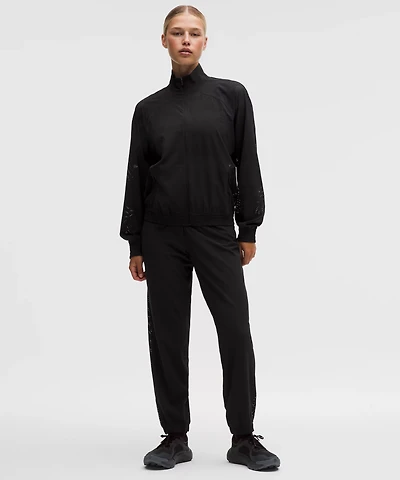 Adapted State Mid-Rise Jogger *Perforated Stripe