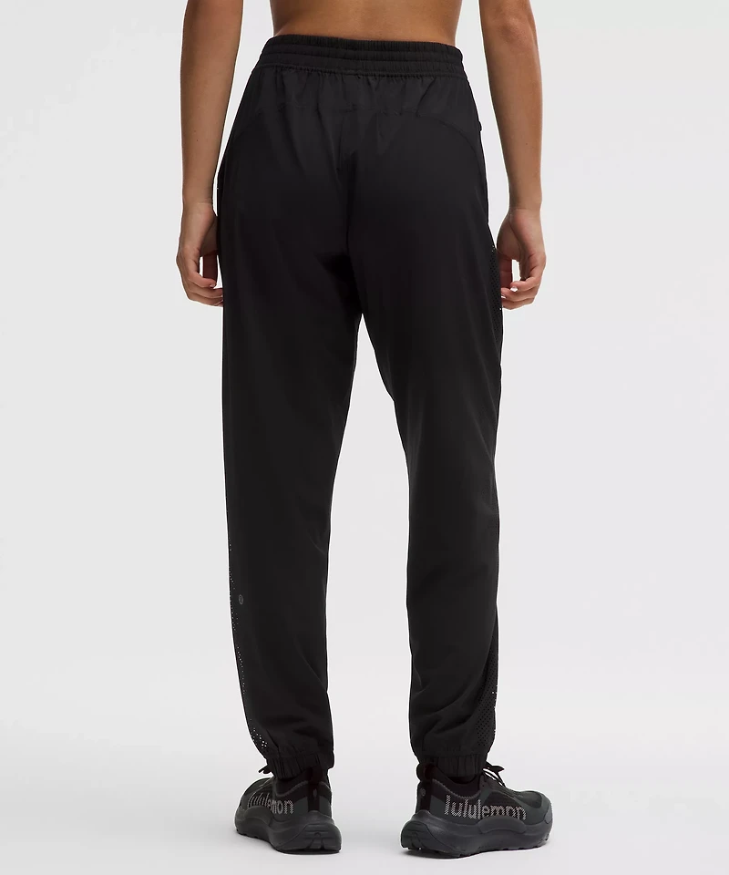 Adapted State Mid-Rise Jogger *Perforated Stripe