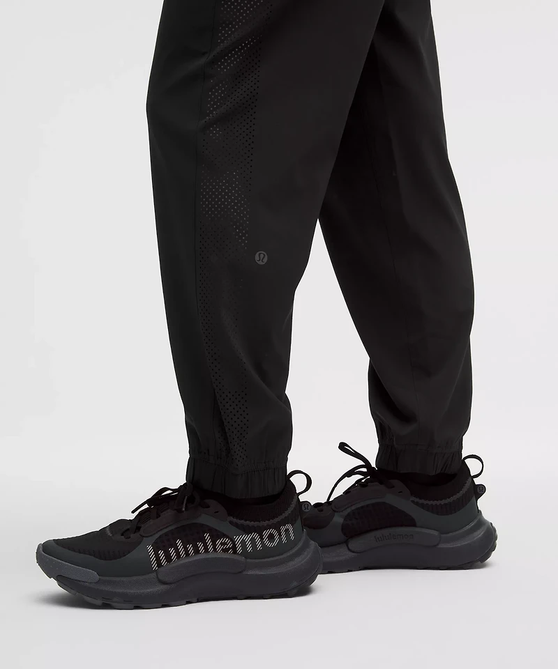 Adapted State Mid-Rise Jogger *Perforated Stripe