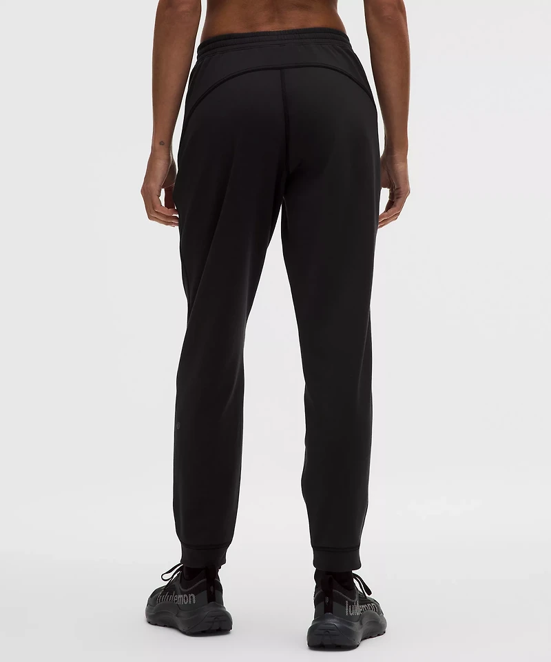 Textured Fleece High-Rise Jogger