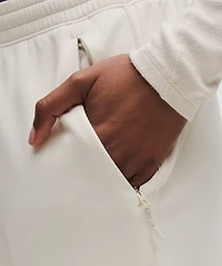 Textured Fleece High-Rise Jogger