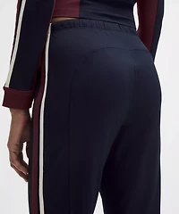 Striped Slim-Fit Mid-Rise Track Pant