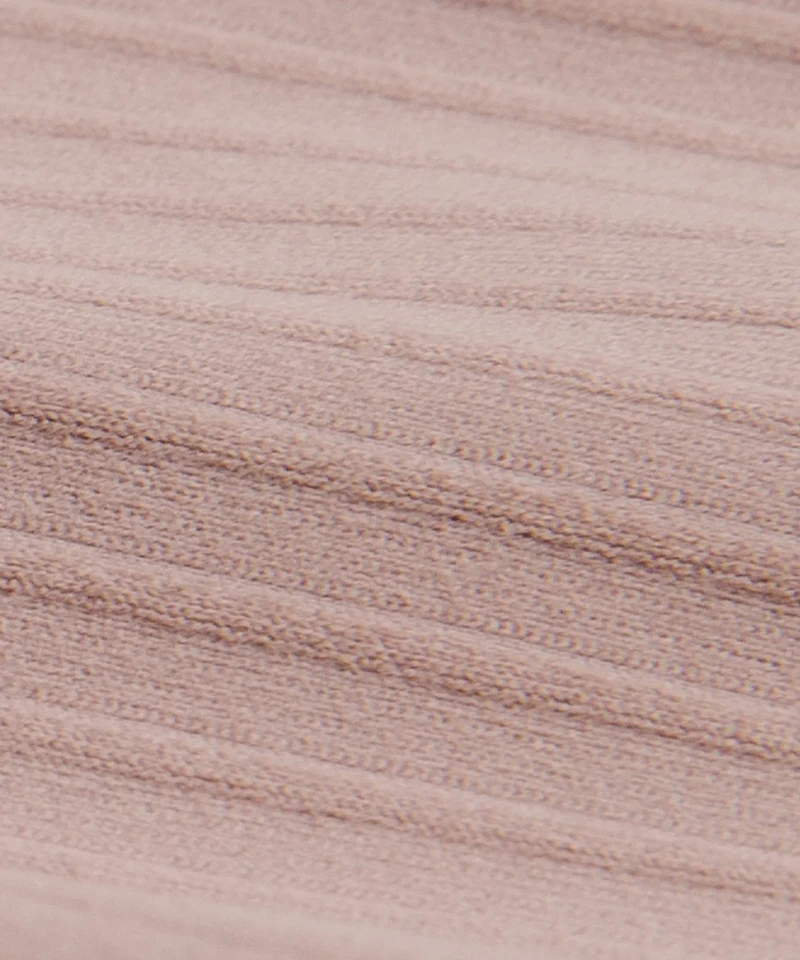 Groove High-Rise Ribbed Wide-Flare Pant