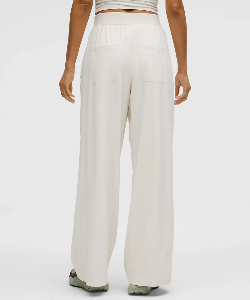Swift High-Rise Wide-Leg Pant *Logo Waistband | Women's Pants