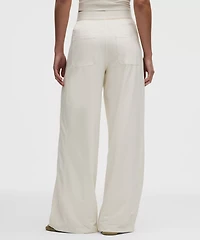 Swift High-Rise Wide-Leg Pant *Logo Waistband