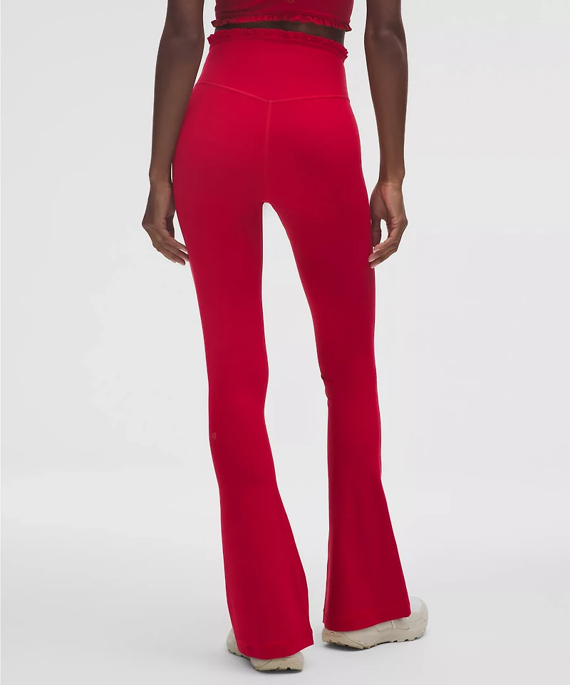 Nulu Ruffle-Trim Flared Pant | Women's Pants