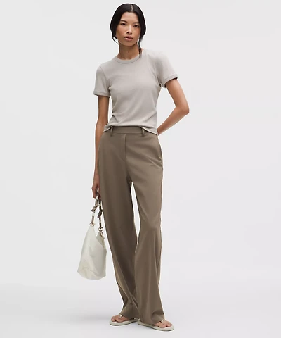 Daydrift High-Rise Straight-Leg Trouser *Short