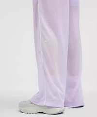 Mesh High-Rise Wide-Leg Training Pant | Women's Pants