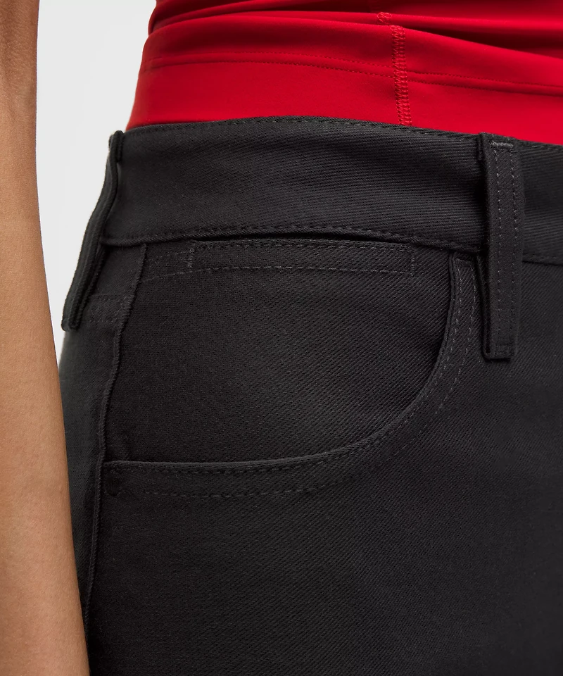 EasyFive High-Rise Subtle-Flare Pant *Short