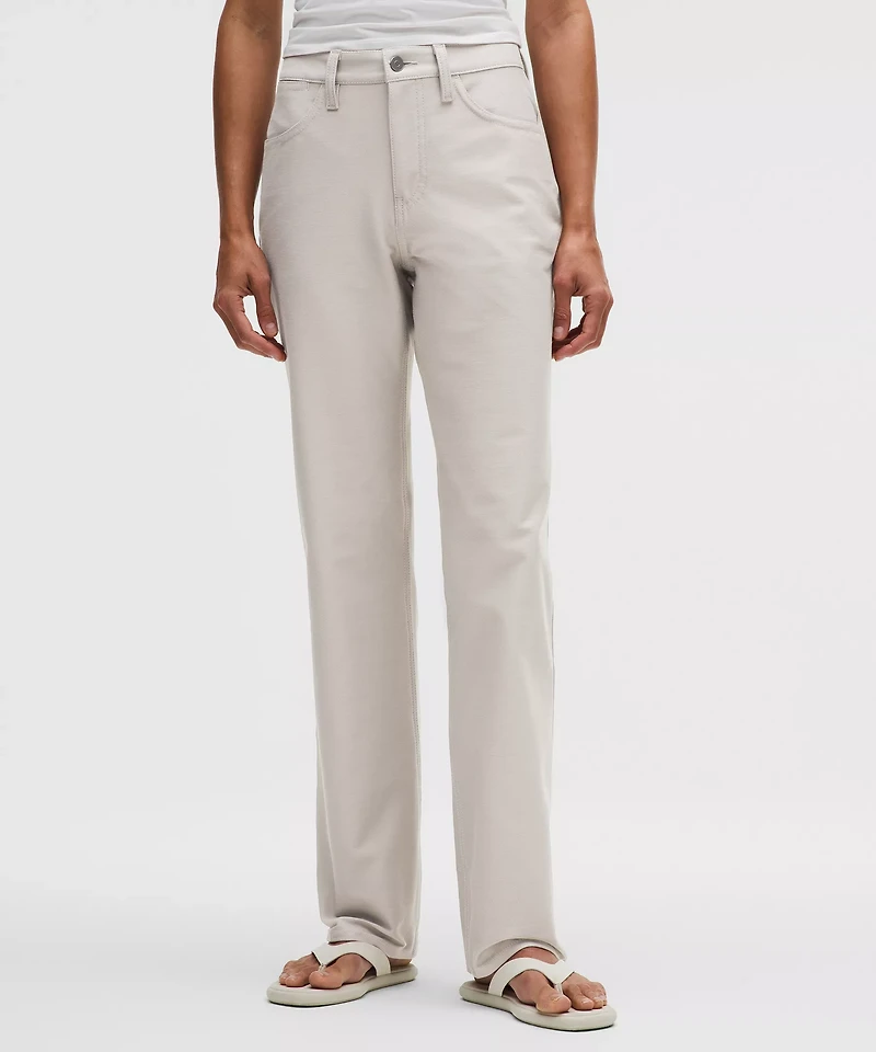 EasyFive Mid-Rise Relaxed-Straight Pant *Short