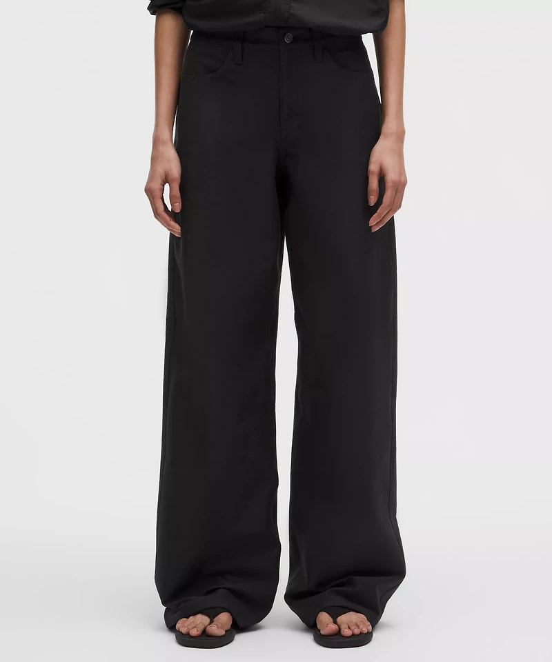 EasyFive Low-Rise Classic Wide-Leg Pant *Tall