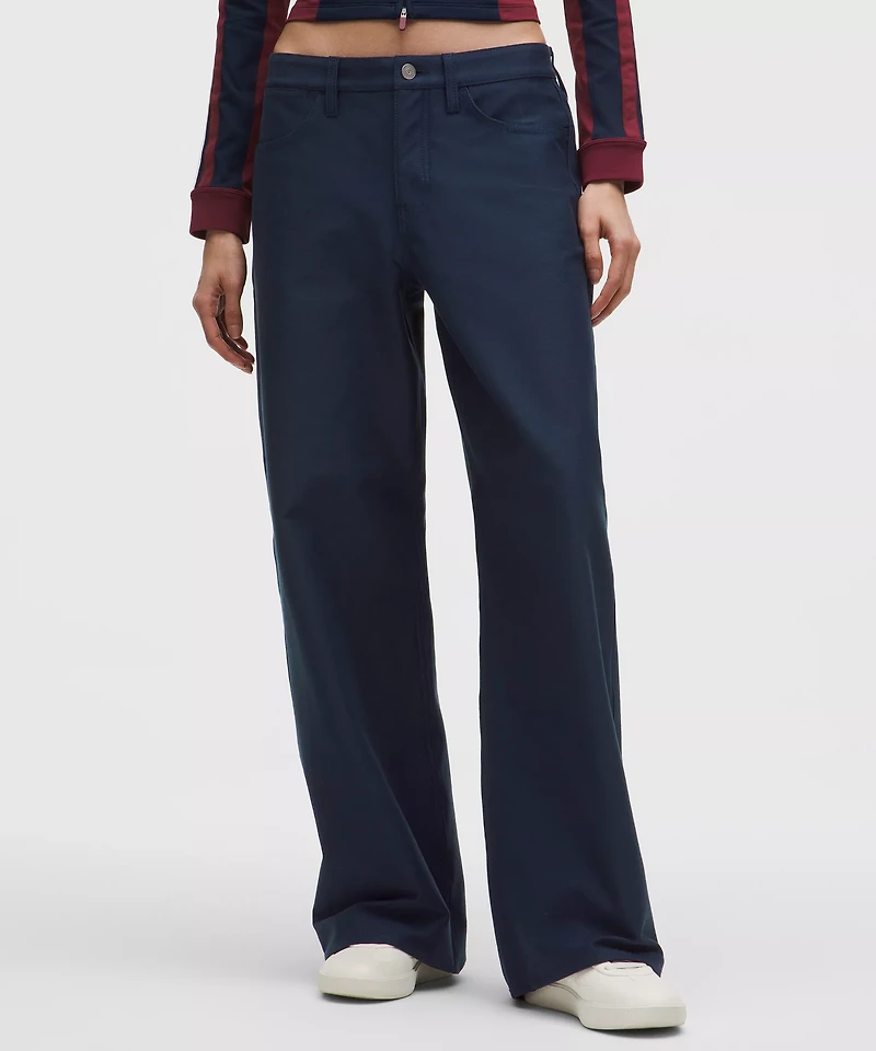 EasyFive Low-Rise Classic Wide-Leg Pant *Tall