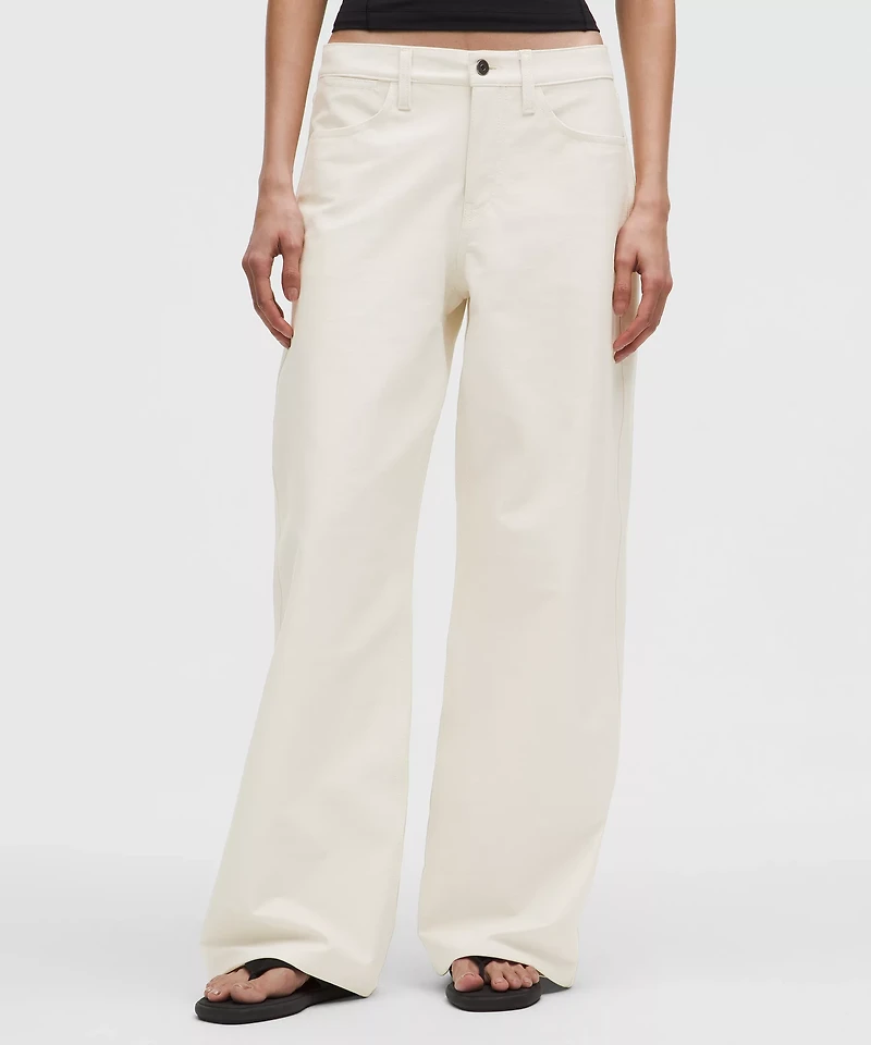 EasyFive Low-Rise Classic Wide-Leg Pant *Tall