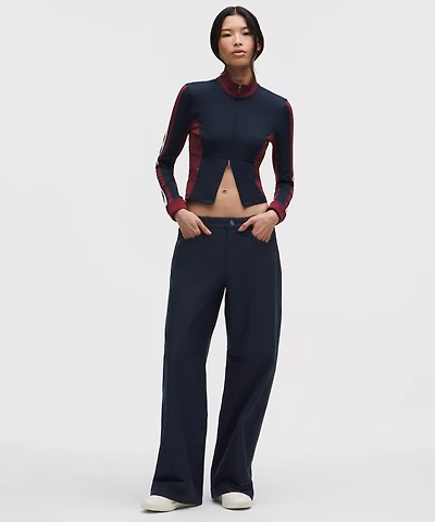 EasyFive Low-Rise Classic Wide-Leg Pant *Short