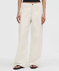 EasyFive Low-Rise Classic Wide-Leg Pant *Short