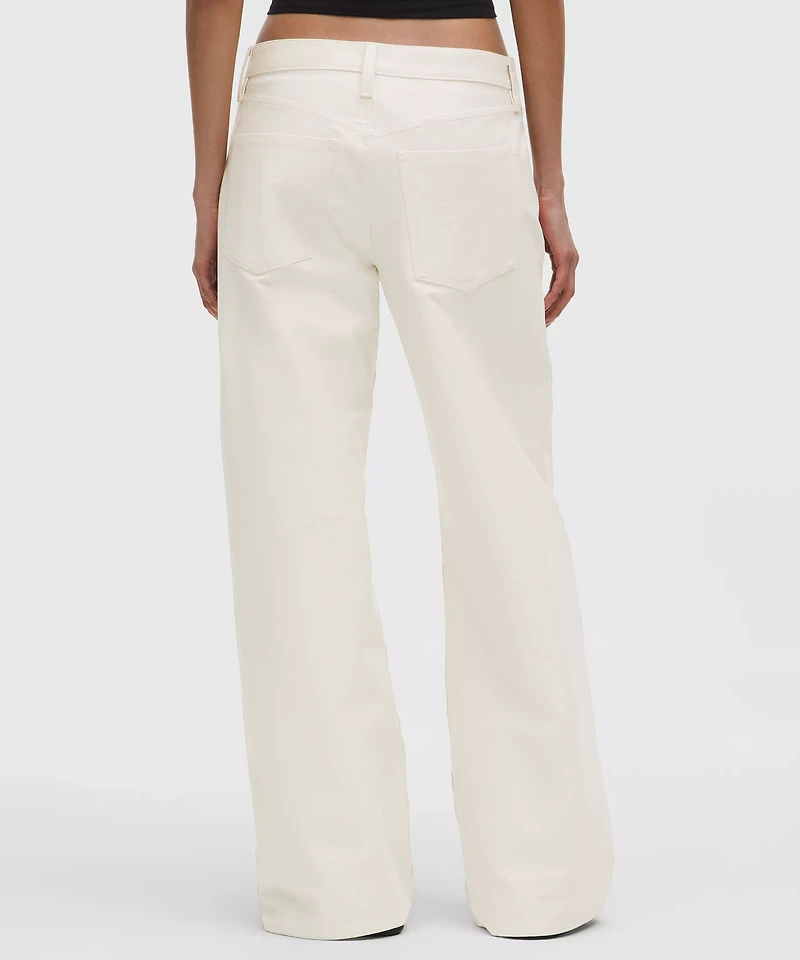 EasyFive Low-Rise Classic Wide-Leg Pant *Short