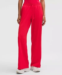 Court Rival Mid-Rise Wide-Leg Track Pant *Regular | Women's Pants