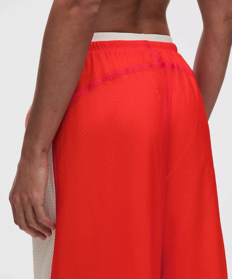 License to Train Textured Nylon Mid-Rise Pant
