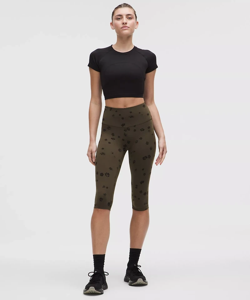Wunder Train High-Rise Crop 15" | Women's Leggings/Tights