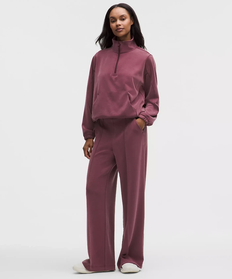 Softstreme Pintuck High-Rise Wide-Leg Pant *Regular