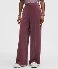 Softstreme Pintuck High-Rise Wide-Leg Pant *Regular