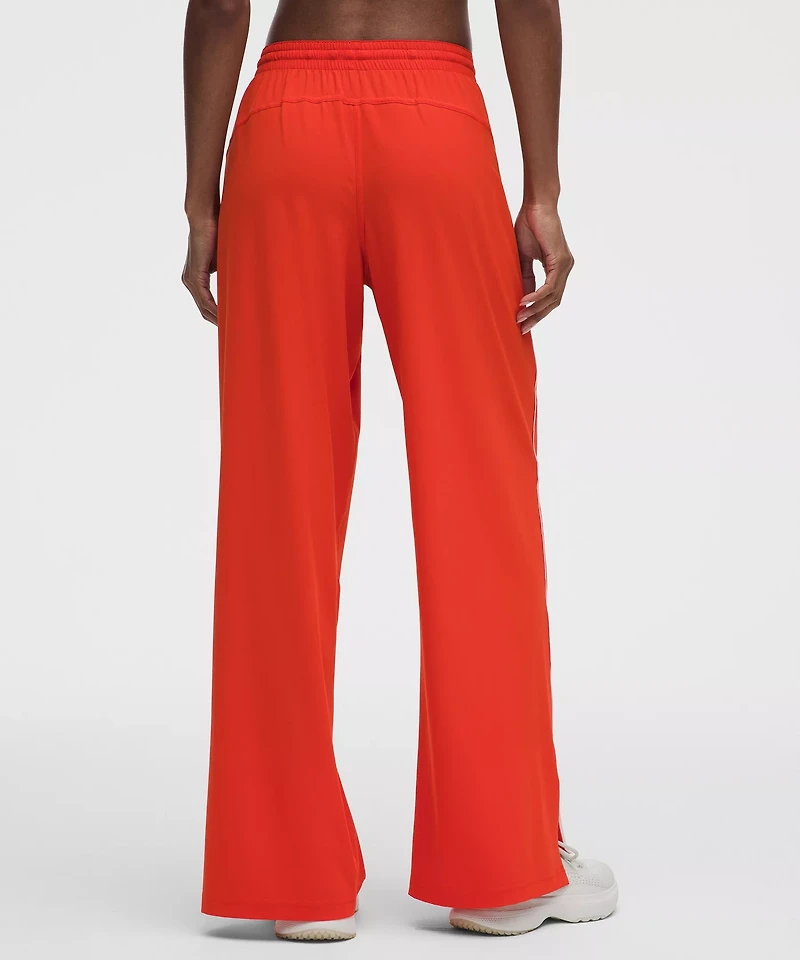 Court Rival Wide-Leg Track Pant Regular *Contrast Drawcord