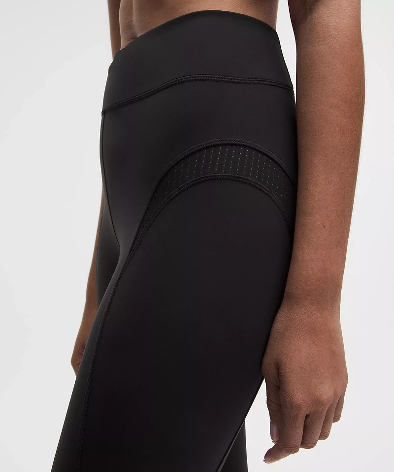 Mesh Panelled High-Rise Tight 28" *SLNSH Collection