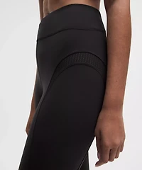 Mesh Panelled High-Rise Tight 28" *SLNSH Collection