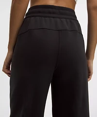 Scuba Mid-Rise Wide-Leg Pant *Regular