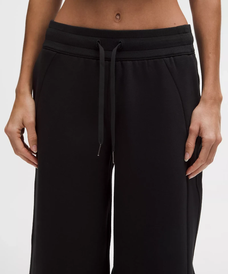 Scuba Mid-Rise Wide-Leg Pant *Tall