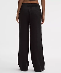 Scuba Mid-Rise Wide-Leg Pant *Short