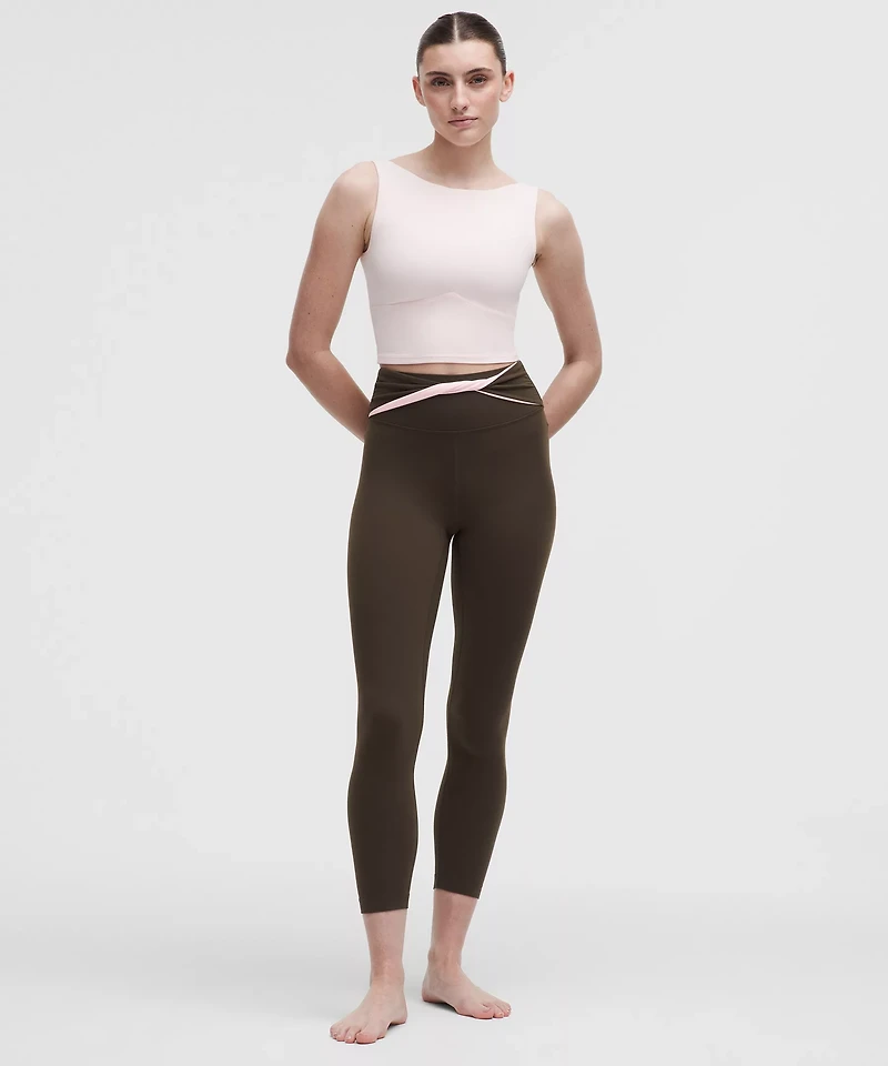 Nulu Twist-Front High-Rise Tight 25"