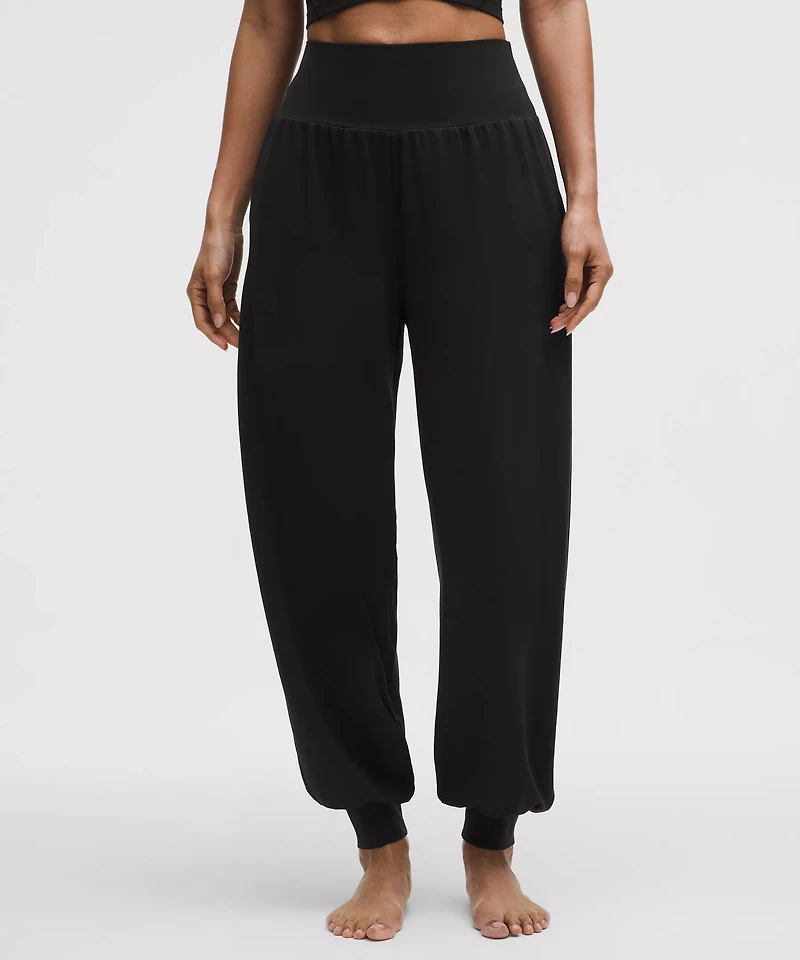 Rulu Drapey Oversized High-Rise Yoga Jogger
