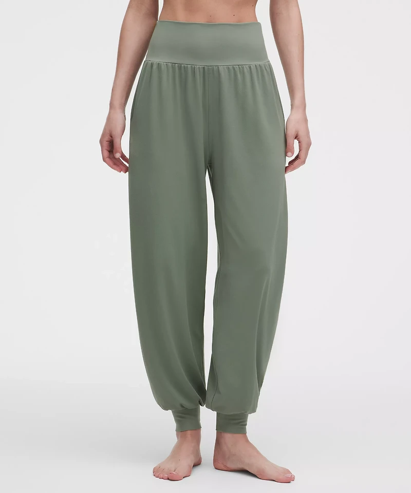 Rulu Drapey Oversized High-Rise Yoga Jogger