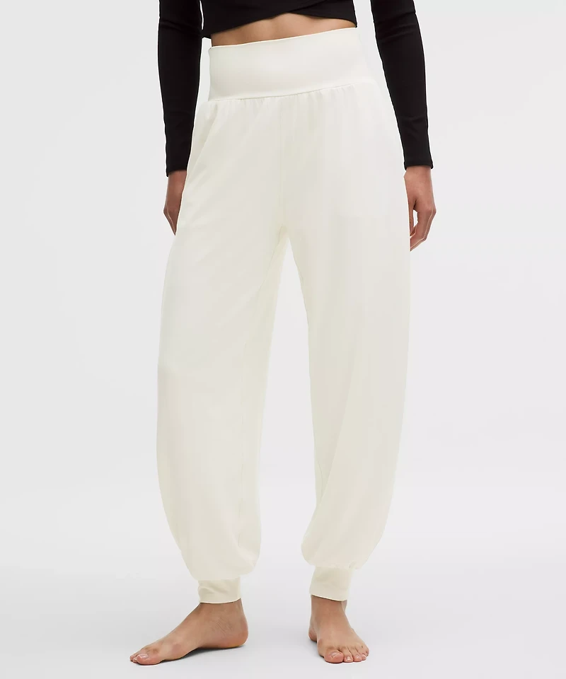 Rulu Drapey Oversized High-Rise Yoga Jogger
