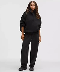 Sleek Spacer Barrel-Leg Pant
