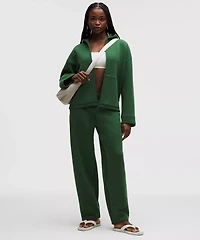 Sleek Spacer Barrel-Leg Pant