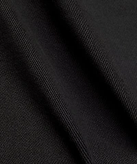 French Terry Mid-Rise Wide-Leg Pant