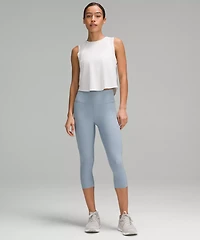 Fast and Free High-Rise Crop 19" *7 Pocket | Women's Capris