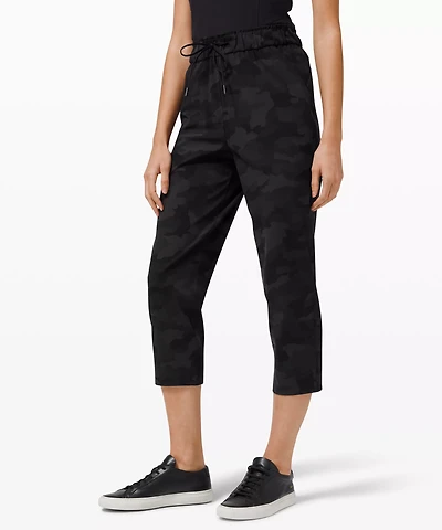 Stretch High-Rise Cropped Pant 23" | Women's Capris