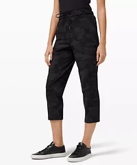 Stretch High-Rise Cropped Pant 23" | Women's Capris
