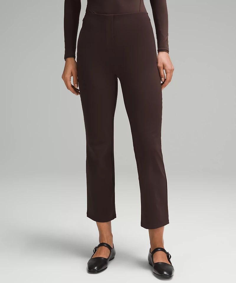 Smooth Fit Pull-On High-Rise Cropped Pant | Women's Trousers