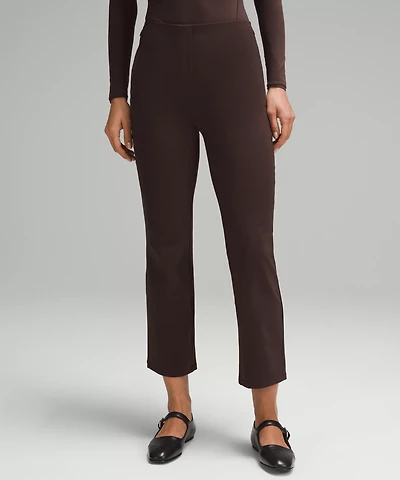 Smooth Fit Pull-On High-Rise Cropped Pant | Women's Trousers