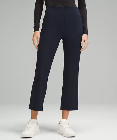 Smooth Fit Pull-On High-Rise Cropped Pant | Women's Trousers
